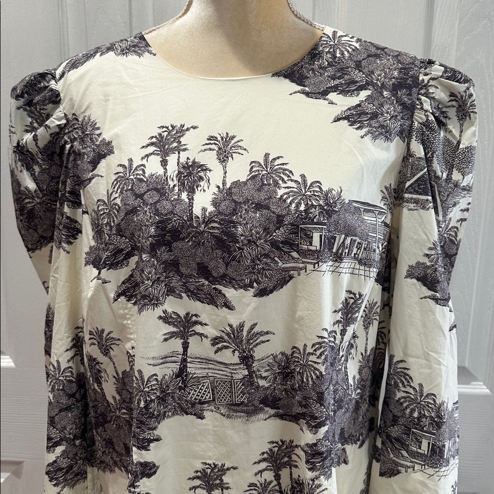 TUCKERNUCK X INDIA HICKS Toile Domino Dress Size XXL - Picture 5 of 16